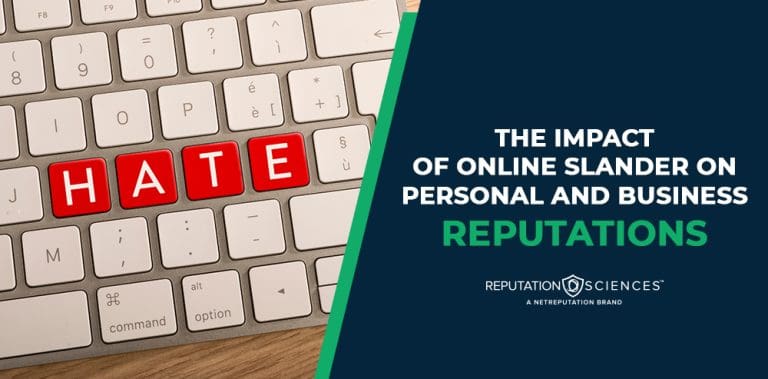 Reputation Attack Impact of Online Slander on Personal & Business Reputations